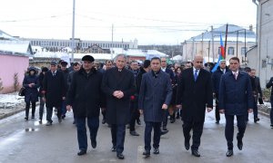 Sumqayıt ictimaiyyəti Qubada Soyqırım Memorial Kompleksinə təşkil olunmuş yürüşdə iştirak edib – FOTOLAR