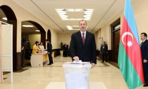 Azərbaycan prezidenti səs verdi