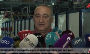 Prezidentin izi ilə: Sumqayıtda yeni iş yerləri YARADILIR -APA TV