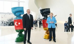 İlham Əliyev və Merkel iş adamları ilə görüşdülər – FOTOLAR