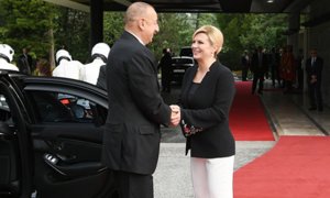 İlham Əliyev Xorvatiya prezidenti ilə görüşdü