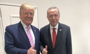 Ərdoğan Donald Tramp və Putinlə görüşdü – Foto