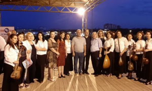 Sumqayıt bulvarında musiqi məktəblərinin kollektivləri konsert proqramı ilə çıxış ediblər – FOTOLAR