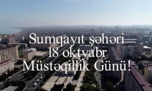 Sumqayıt gənclərinin “Biz Müstəqilik!” adlı möhtəşəm flaşmobu -VİDEO