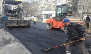 Sumqayıtda daha bir mikrorayonda asfaltlanma işlərinə başlanıldı – FOTOLAR