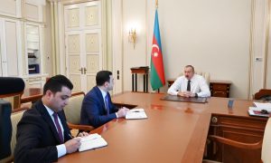 Prezident İlham Əliyev yeni icra başçılarını qəbul etdi – FOTOLAR