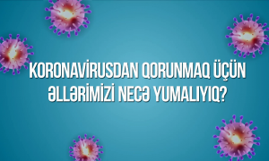 Koronavirusdan qorunmaq mövzusunda yeni sosial çarxlar hazırlanıb (VİDEO)