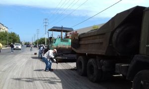 Sumqayıtda dahü bir küçə asfaltlandı – FOTOLAR