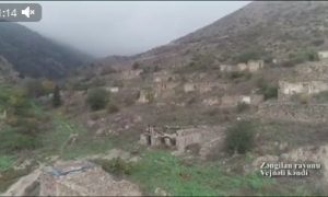 Zəngilanın işğaldan azad olunan Vejnəli kəndinin görüntüləri VİDEO