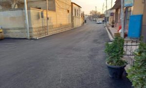 Sumqayıt şəhərində asfaltlanma işləri davam etdirilir – FOTOLAR