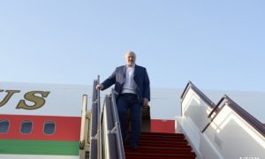 Lukaşenko Azərbaycana gəldi – FOTO