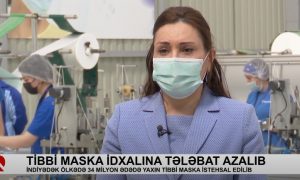 İndiyədək ölkədə 34 milyon ədədə yaxın tibbi maska istehsal edilib – VİDEO