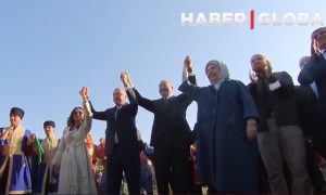 Şuşada tarixi qardaşlıq rəqsi – VIDEO