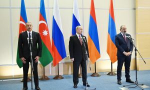 Putin: “Sankt-Peterburqda Azərbaycan, Rusiya və Ermənistan liderlərinin üçtərəfli görüşünü keçirməyə nail olduq”
