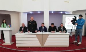 Sumqayıt polisi narkomaniyanın fəsadları barədə gəncləri maarifləndirir – FOTO