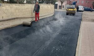 Sumqayıtda məhəllədaxili yollar asfaltlanır – FOTO