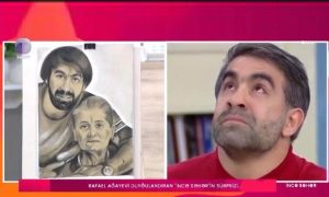 Bu tablonu görən Rafael Ağayev efirdə ağladı (VİDEO)