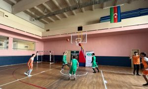 Basketbol idman növü üzrə könüllülər arasında turnir keçirilib