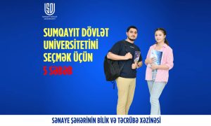 Sumqayıt Dövlət Universitetini seçmək üçün 5 SƏBƏB