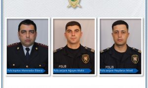 Bu gün Bakıda öldürülən polislərin FOTOLARI