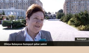 Ofelya Babayeva: “Son 10 il ərzində Sumqayıtın inkişafı göz qabağındadır”