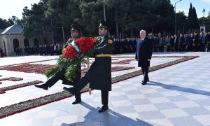 Sumqayıtda 20 Yanvar faciəsinin 35-ci ildönümü ilə əlaqədar anım mərasimi keçirilib