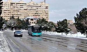 Sumqayıt yollarında qarın təmizlənməsi davam edir