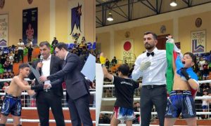 Ulu Öndər Heydər Əliyevin xatirəsinə həsr olunmuş kikboksinq yarışı keçirilib