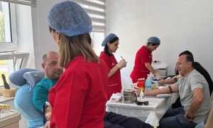 Sumqayıtda qanvermə aksiyası keçirilib