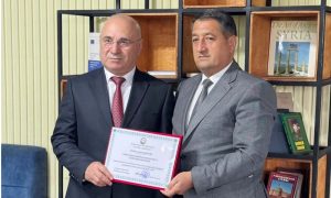 Zakir Fərəcov Sahib Fərzəliyevi fəxri fərmanla təltif edib