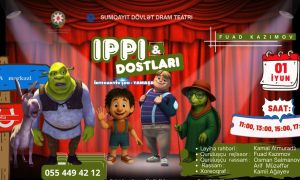 Sumqayıt Teatrında uşaqlar üçün maraqlı şou proqram