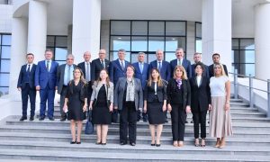 Türkiyə Ali Məhkəməsinin nümayəndə heyəti Sumqayıt Məhkəmə Kompleksində olub