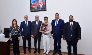 Koreyalı mütəxəssis Sumqayıt Şəhər İcra Hakimiyyətində – FOTO