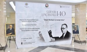 Üzeyir Hacıbəyliyə həsr olunmuş konsert keçirilib – FOTOLAR
