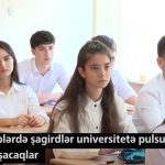 Sumqayıtda bu məktəbdə uşaqlar universitetə pulsuz hazırlaşacaqlar VİDEO