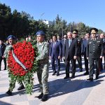 Sumqayıtda Birinci Qarabağ müharibəsinin şəhidi Lətif Şahhüseynov dəfn edilib