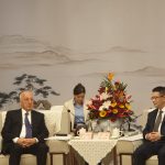 Zakir Fərəcov Mianyang şəhərinin meri ilə əməkdaşlıq məsələlərini müzakirə etdi