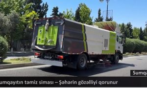 Sumqayıtın təmiz siması – Şəhərin gözəlliyi qorunur- VİDEO