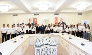 Sumqayıtda “Heydər Əliyev Məktəbi”nin növbəti məşğələsi keçirilib