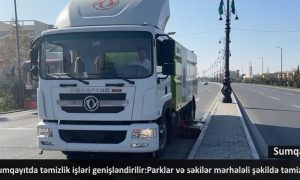 Sumqayıtda təmizlik işləri genişləndirilib