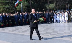 Sumqayıtda Qələbənin beşinci ildönümü qeyd olunub – FOTOLAR