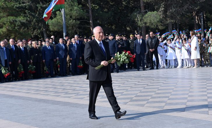Sumqayıtda Qələbənin beşinci ildönümü qeyd olunub – FOTOLAR