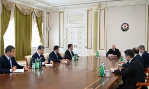 Prezident yeni icra başçılarını qəbul etdi – Fotolar