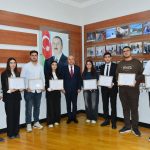 Sumqayıt Dövlət Universitetində “Heydər Əliyev Məktəbi”ni bitirən tələbələrə sertifikatlar təqdim olunub