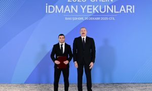 Prezident Sumqayıtlı idmançıya mənzil hədiyyə edib