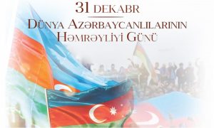 Dünya Azərbaycanlılarının Həmrəyliyi Günü milli birliyin parlaq təcəssümüdür