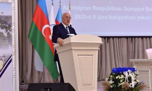 Sumqayıt Bələdiyyəsinin hesabat iclası keçirilib