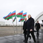 Prezident İlham Əliyev Sumqayıt Sənaye Parkında polipropilen və laminatlı kisə istehsalı müəssisəsinin təməlini qoyub