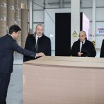 Sumqayıt Sənaye Parkında karton və qutu taralarının istehsalı müəssisəsinin açılışı olub