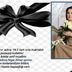 Sumqayıtda ibtidai sinif müəllimi dünyasını dəyişdi